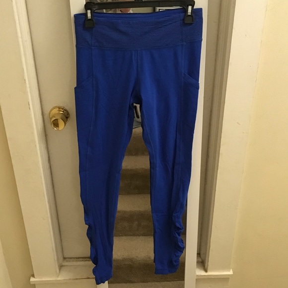 lululemon athletica Pants - Lululemon Cobalt Blue Leggings